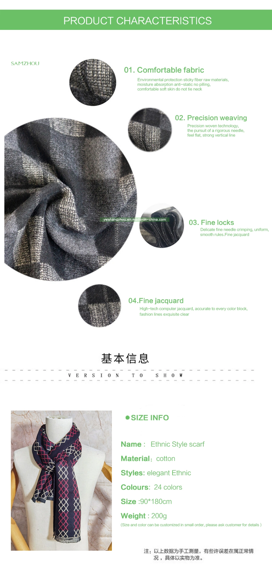 Europe Cashmere Men&prime; S Scarf Elegant Business Plaid Shawl Wholesale