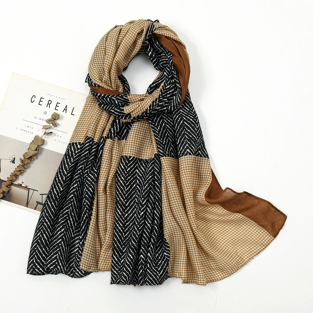 New Design Ready to Ship Soft Cashmere Feel Blanket Scarves Long Brand Warm Tassel Thick Winter Shawl