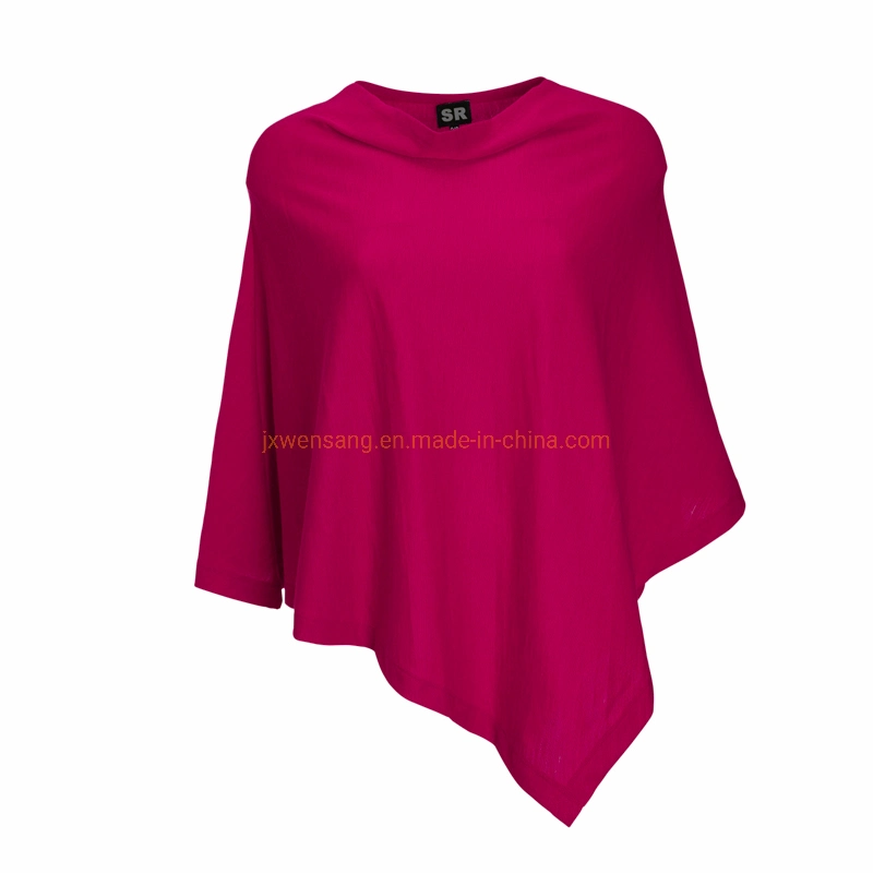 Custom Made Australia Merino Wool Blanket Women Superfine Soft Warm Wrap Poncho