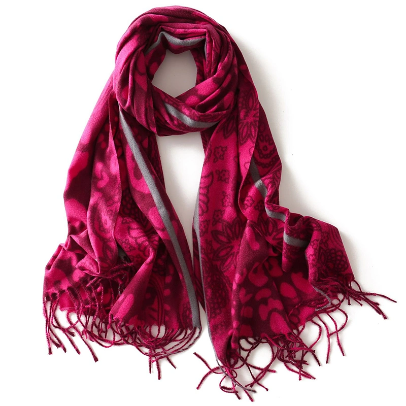 Paisley and Leopard Pattern Pashmina Scarf/Shawl