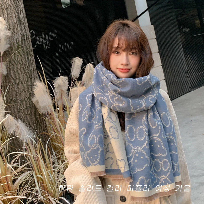 Women Paisley Pattern Fashion Scarf for Autumn