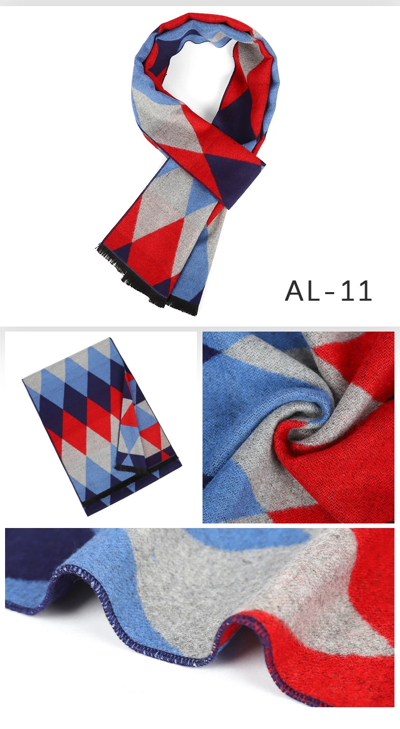 Classic Fashion Apparel Winter -Spring-Autumn Unisex Woven Long Scarf