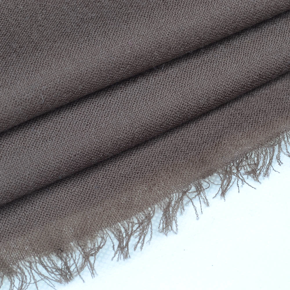 Fashion 100% Water Soluble Wool Shawl in Solid Color