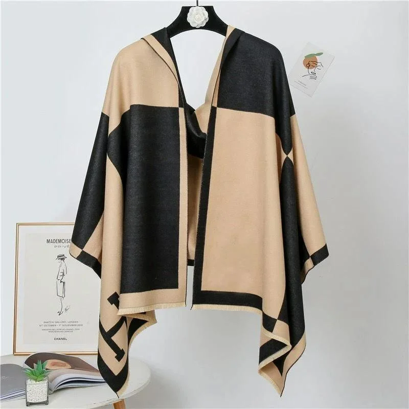 2024 Replica Winter Long Scarf Cashmere Shawls Luxury Designers Large Size Neck Scarves