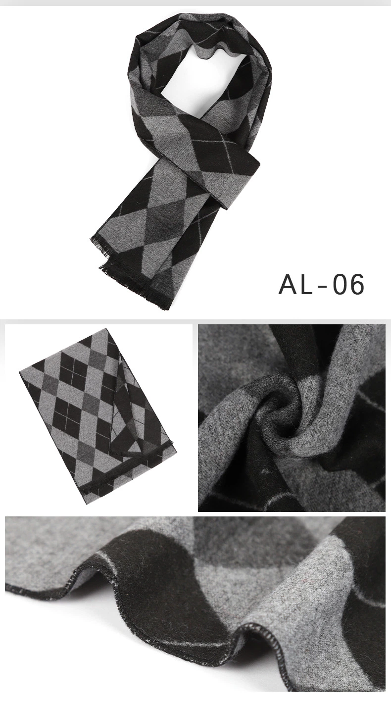 Classic Fashion Apparel Winter -Spring-Autumn Unisex Woven Long Scarf