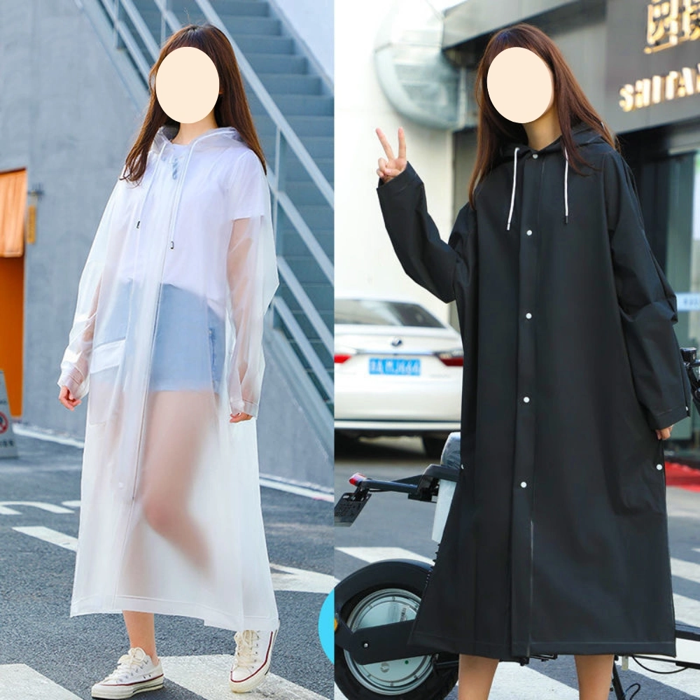 Non-Disposable Raincoat Single Women Anti-Storm Full Body Long Adult Outdoor Men Electric Car Rain Cape Conjoined Bl23265