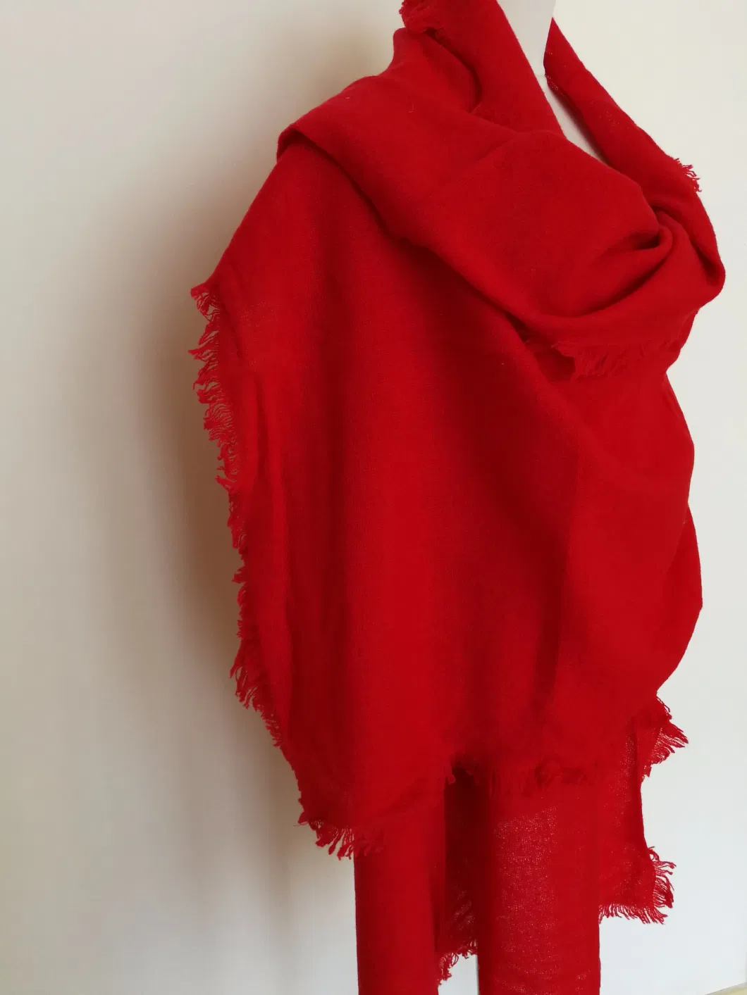 Wool Modal Feather Thin Shawl