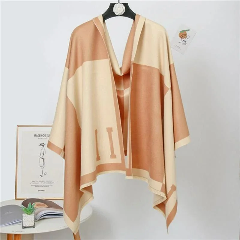 2024 Replica Winter Long Scarf Cashmere Shawls Luxury Designers Large Size Neck Scarves