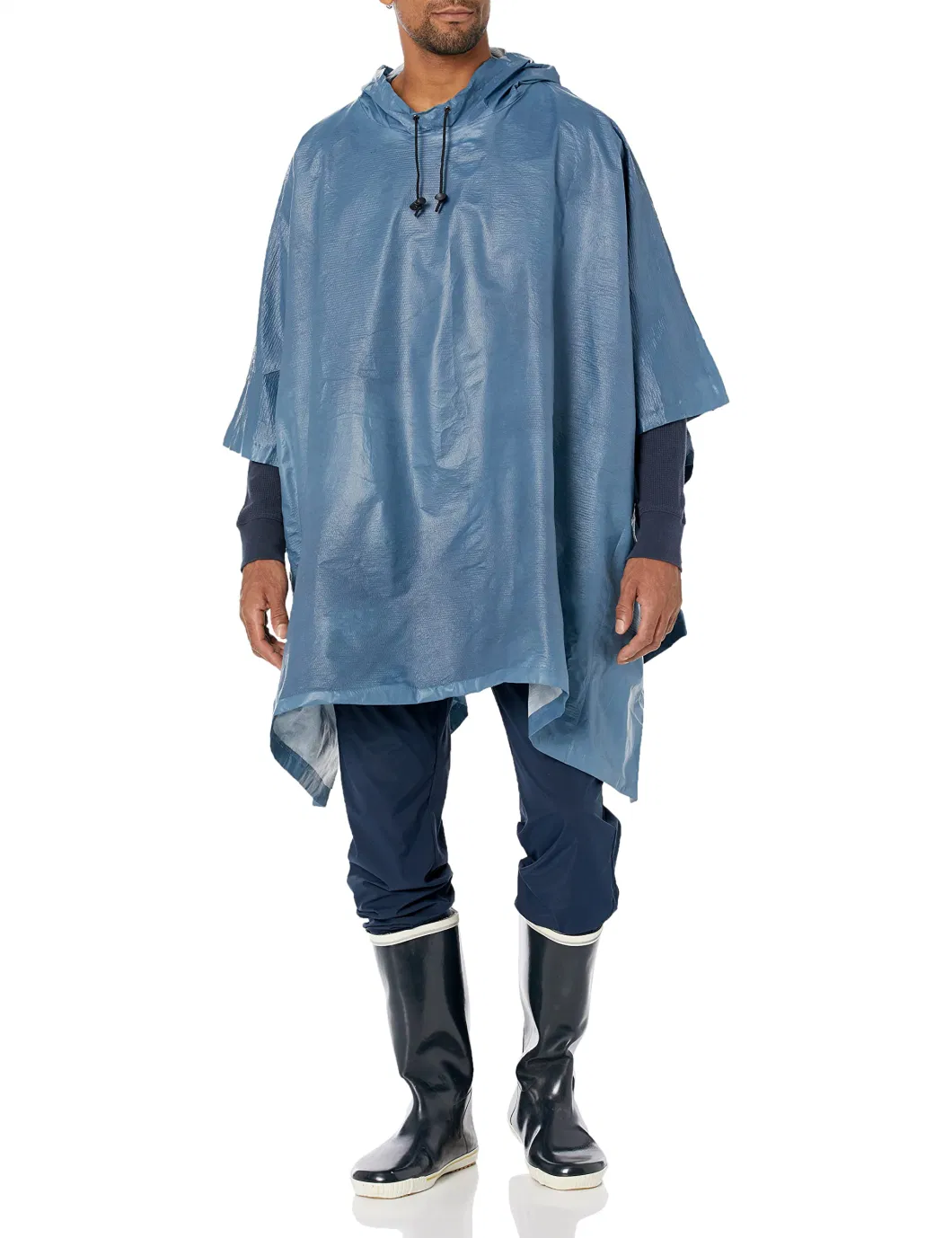 Muti-Funtion 3 in 1 Rain Poncho with Big Size Hooded Custom Colorful