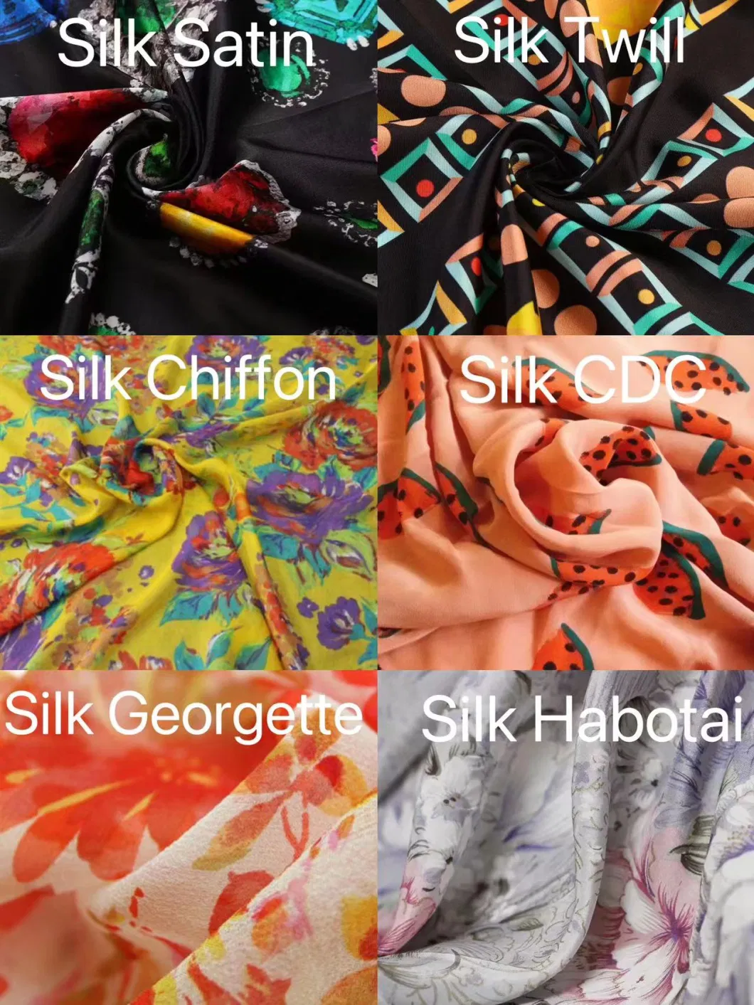 Customize Oil Painting Printed Ladies Silk Scarf