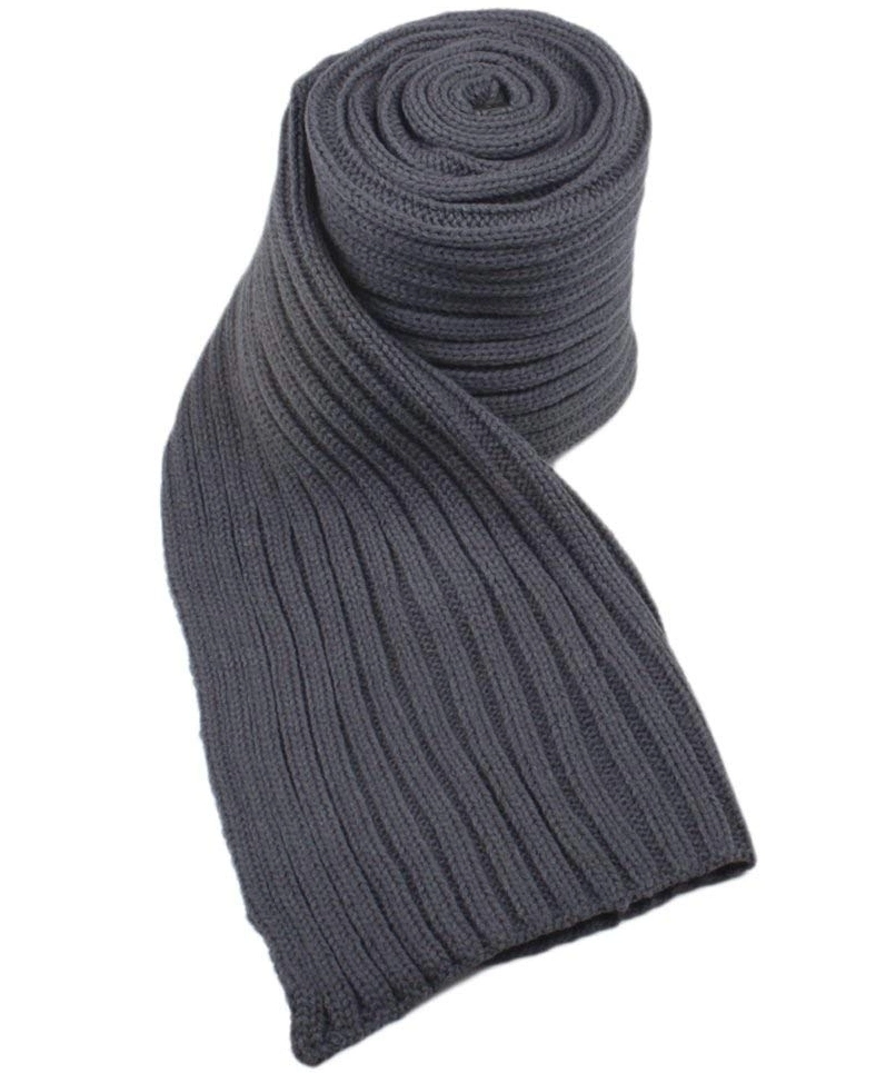 Promotional 100% Acrylic Long Thick Cable Warm Comfortable Knit Wool Scarf Wool Knit Scarf