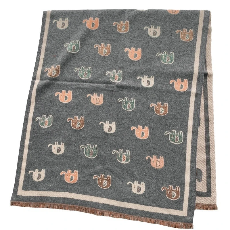 Pashmina Elephant Designer Ladies Scarf Shawl