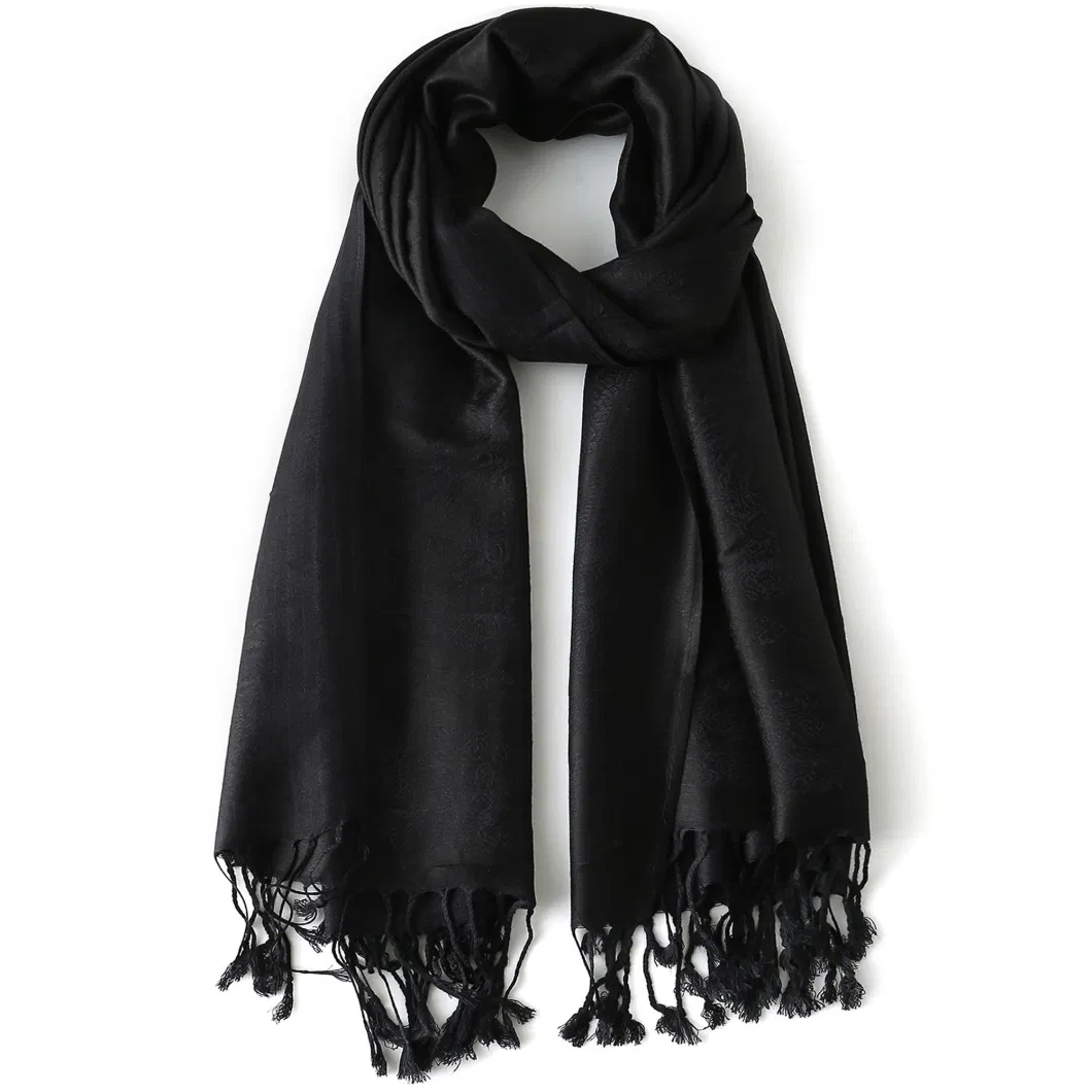 Spring Autumn Stylish Elegant Blanket Pashmina Scarves for Women