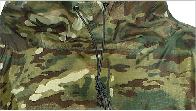 Kango Military Camouflage Nylon Rain Poncho Tactical Rain Gear