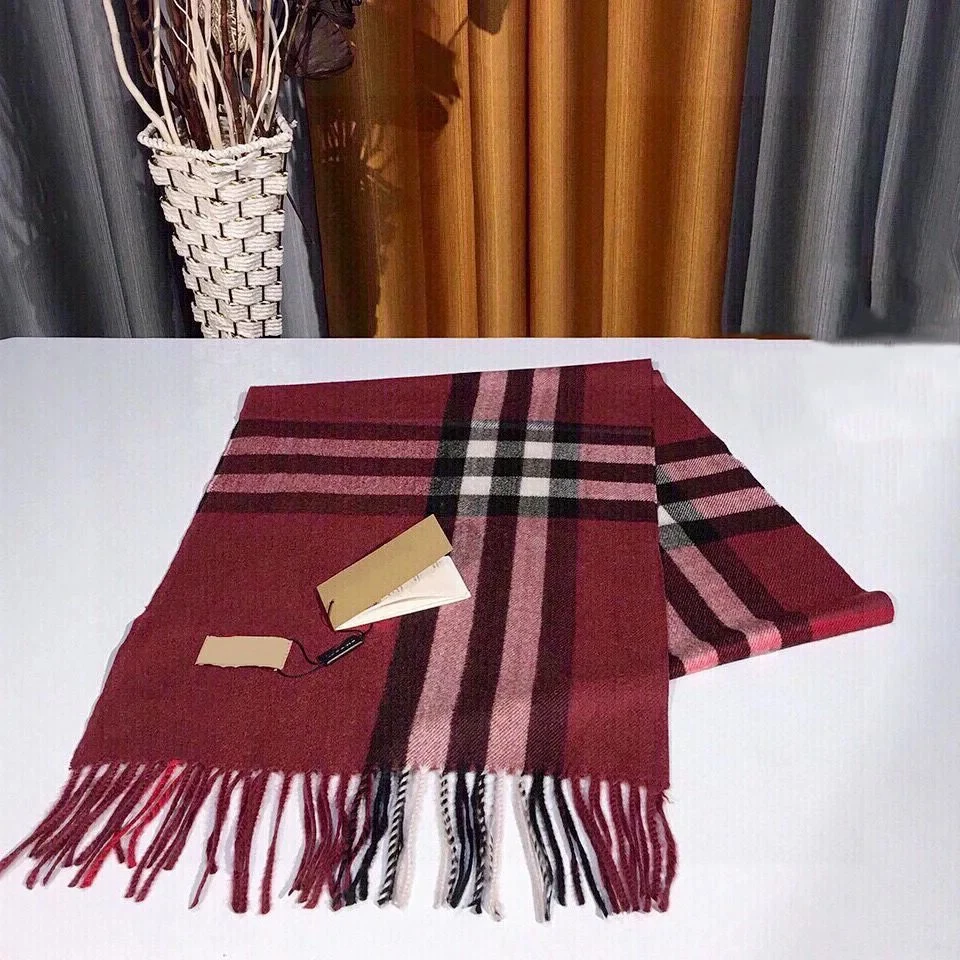 2024 Wholesale Knitted Scarf Soft Warm Cashmere Merino Wool Shawl Designer Top Shawls