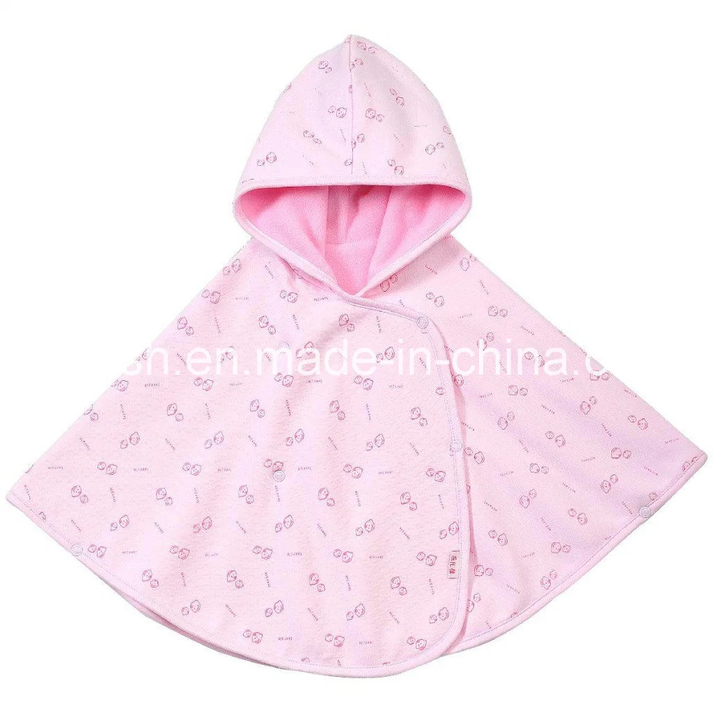 Plush Baby/Child Poncho Cloak with Decoration Lovely Cute Gift