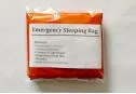 Wholesale Survival Kit Orange/Silver PE Emergency Blanket in Hiking Survival Kit