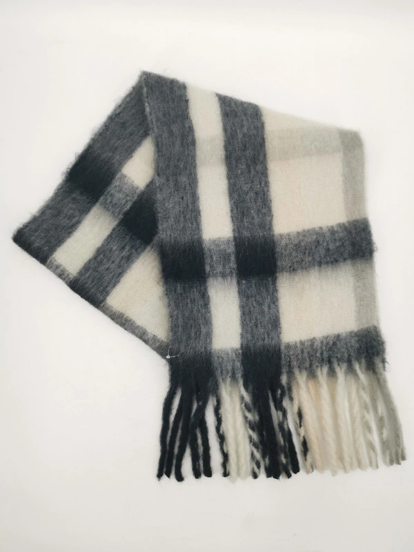 Popular Women Men Polyester Custom Logo Winter Warm Long Scarf