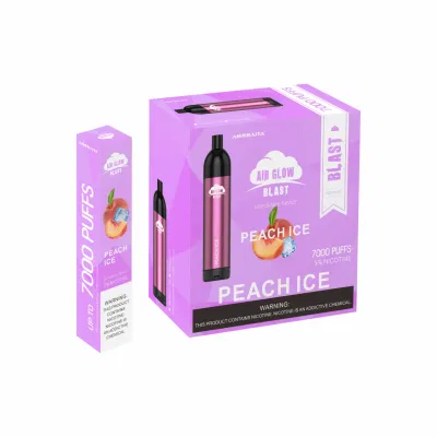 Shenzhen Factory Price 16.0ml Cartridge Rechargeable 7000puffs Electronic Cigarette Air Blast Disposable Vape