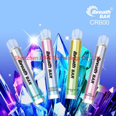 Hottest Selling OEM ODM Mesh Coil 600puffs Tpd Flavors Crystal Disposable Vape Bar with 2ml Ejuice