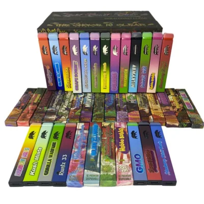 Gold Coast Clear Disposable Vape Pen E Cigarettes 20 Strains Empty Packwoods Dabwoods Packman Vape Pen