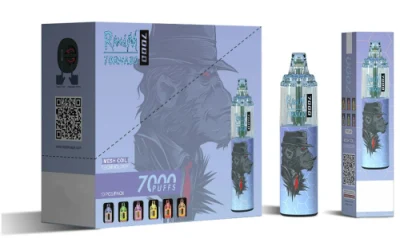 Randm Tornado 7000 Puffs Disposable Vape Pen E Cigarette with Airflow Control Mesh Coil 850mAh Rechargeable