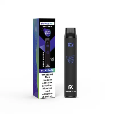 E Cig Global Popular Vapes Vaporizer 3500 Puffs Disposable Vape Pen DV2 Max Fruit Flavor Pods Freeton
