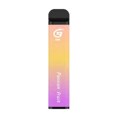 Top Selling Bimo 2000 Puffs Vape Pod for Elextronic Cigarette Transparent Cartridge Kit