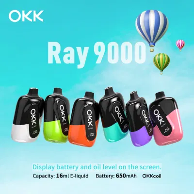 Zbood OEM ODM Okk Ray 9000 Puff Wholesale Saudi Arabia 7000/8000 Turn Device Elfair Supre Lio Boom Wape Disposable Vape