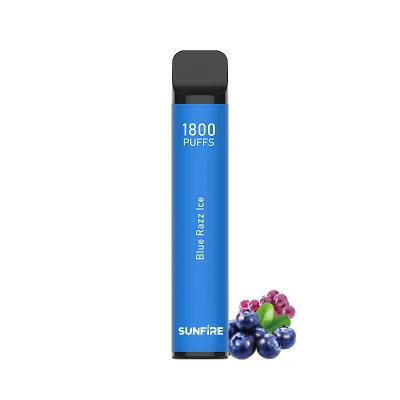 Factory Wholesale Sunfire Brand 1800 Puffs 550mAh Rechargeable Disposable One Time Vape