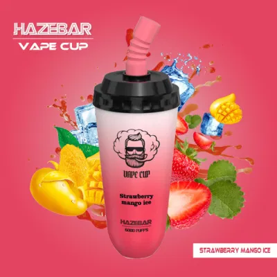 2023 Vaporizer Haze Bar Vape Cup 6000 Wholesale Vape Disposable Vape Pen Wholesale with Factory Price