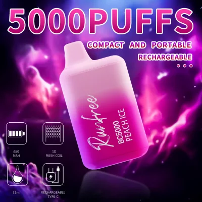 Wholesale Authentic Code Ultra Empty Vape Mesh Coil Ultra Pure Taste E Hookah Charger 5000 Puffs Wape