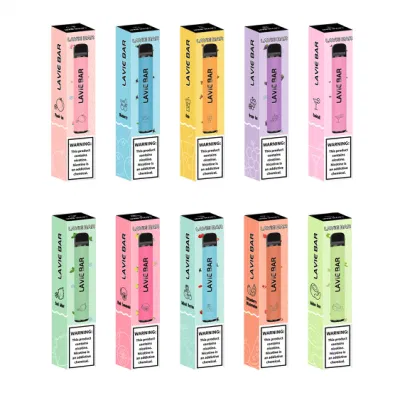 2022 Lavie Bar Zero 20mg 50mg Simple Style Disposable Vape 800 Puffs Vape Pen Disposable Vapes Puff with Tpd CE PSE Kc FDA