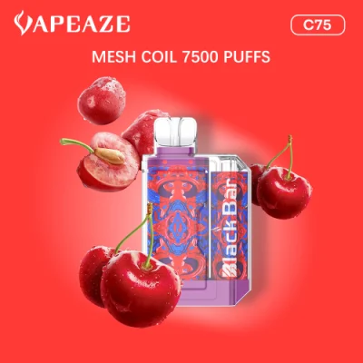 Orion Bar 7500 Puff Rechargeable Mesh Coil Adjustable Airflow 5% Nicotine Lost Vape Electronic Cigarette Wholesale Disposable Vape