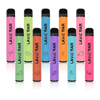 2022 Lavie Bar Zero 20mg 50mg Simple Style Disposable Vape 800 Puffs Vape Pen Disposable Vapes Puff with Tpd CE PSE Kc FDA