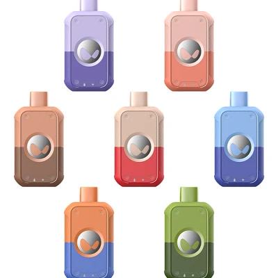 Hot 100% Original Randm Tornado 9000 Puffs Waka Sopro PA 7000 Puffs E Cigarette Mesh Coil Airflow Adjustable Rechargeable Great Fruits Flavors Disposable Vape