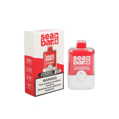  Wholesale Crystal-Bar Disposable Electronic-Cigarette Seabarair 7000puffs Big Box Disposable Vape 8000puffs