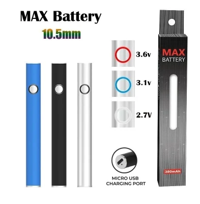 USA Canada Germany Czech Wholesale 510 Thread Vape Pen Battery Adjustable Voltage Pod Cartridge Battery Imini Vape Pen 350mAh Vaporize Rechargeable Battery