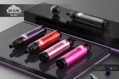 Shenzhen Factory Price 16.0ml Cartridge Rechargeable 7000puffs Electronic Cigarette Air Blast Disposable Vape