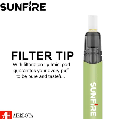 Original Manufacturer Portable Sunfire Vape Device with Child Lock E-Cigarette