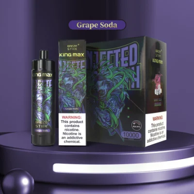  Wholesale Disposable Vape Breze Stiik King Max 10000 Puffs Hotbox Vape