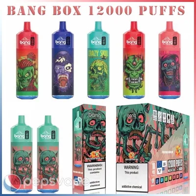 Randm Tornado 9000 Bang Box 12000 Puffs with 23ml E Juice Pod 5% 2% Nic Electronic Cigarette Luckee Wholesale I Vape Disposable Vaper King 12K Vapes