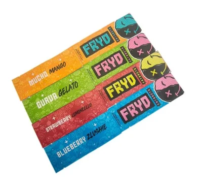 New Packaging Fryd Disposables Liquid Diamonds Empty 2ml Fryd Extracts Carts E Cigarettes Disposables Rechargeable 350mAh Battery Thick Oil Starter Kit