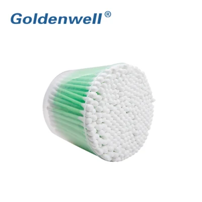 OEM Plastic Box Cotton Buds Q-Tips with Plastic Stick