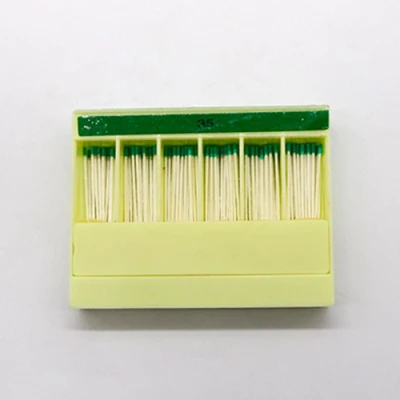Dental Absorbent Paper Points Root Canal Endodontics Cotton Fiber Tips