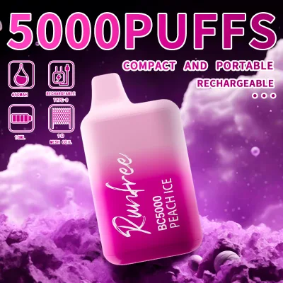  Wholesale Authentic Code Ultra Empty Vape Mesh Coil Ultra Pure Taste E Hookah Rechargeable 5000 Puffs Empty Vape