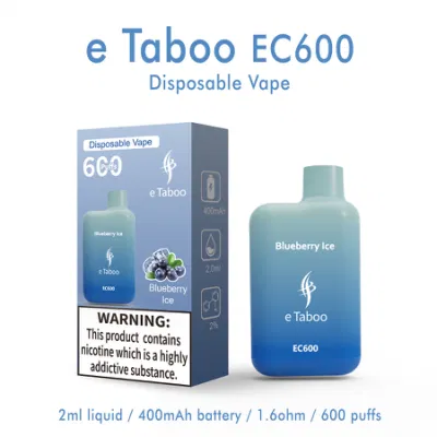 Wholesale Disposable Mini Mod Pocket Size Etaboo Hot Seller 600 Puff 12 Flavors Disaposable Vape Pods Mini Vape Vape Pen OEM Accepted Cheap Shipping Free Nic