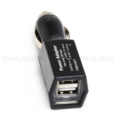 DC 12-24V 5V 3.1A USB Car Fast Charger Power Adapter Car Cigarette Lighter Socket
