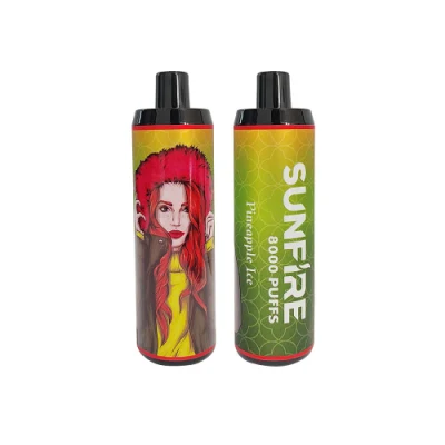 Newest Disposable Sunfire Vape 8000 Puffs Rechargeable Vapor Starter Kit Authentic Tornado Vape 8000 Puff Disposable Device