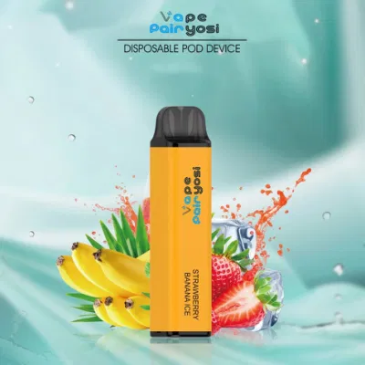 Factory Custom 3000 Puffs Cube Disposable Vape with 0mg Nicotine Free E-Liquid Flavour